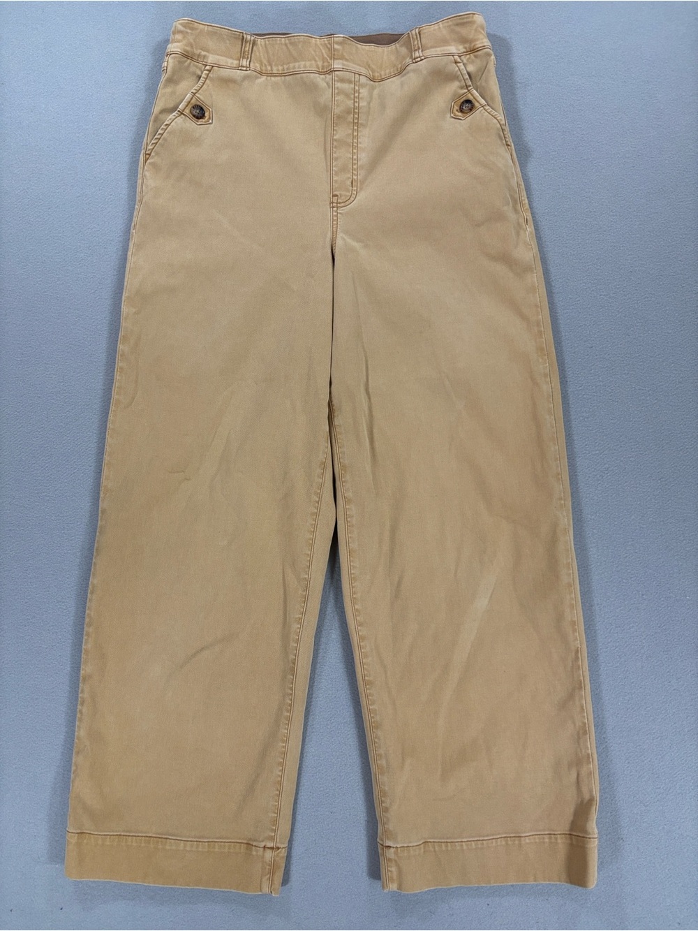SPANX Tan Straight-Leg stretch Chinos XL